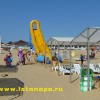 Анапа п. Джемете оборудованный пляж